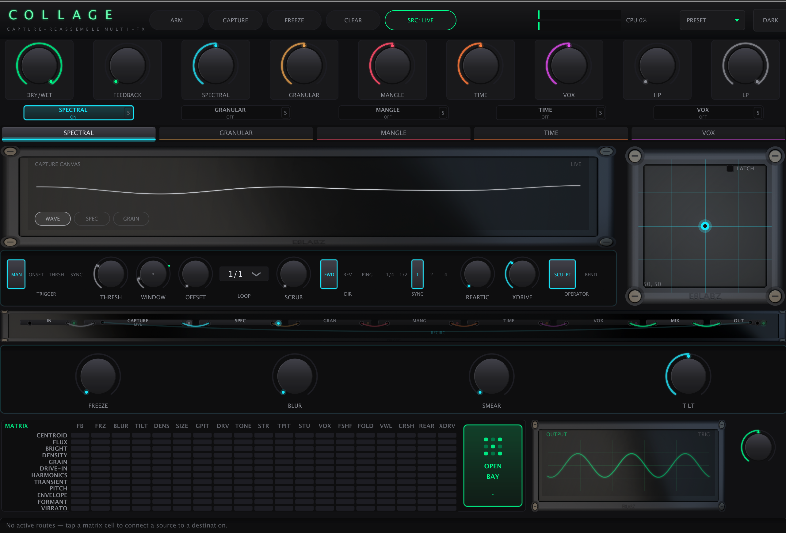 Collage plugin interface